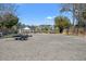 Large parking lot with trailer in foreground near waterfront properties on a sunny day at 2900 Colonnade Dr, Mount Pleasant, SC 29466