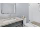 Modern bathroom features a vessel sink, stylish vanity, and a frameless glass-enclosed shower at 3851 Sawyers Island Dr, Mount Pleasant, SC 29466