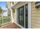 Welcoming front entry featuring a detailed glass door, sidelights and a 'welcome' mat at 644 Stoneboro Ct, Charleston, SC 29412