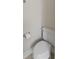Close-up of the toilet in the half-bathroom at 644 Stoneboro Ct, Charleston, SC 29412