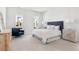 Serene main bedroom with a comfortable bed, stylish furniture, and large windows providing ample natural light at 796 Clay Field Trl, Summerville, SC 29485