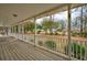 Inviting, spacious porch for relaxing or entertaining guests outdoors at 9030 Ethel Rd, North Charleston, SC 29406
