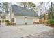 Detached two-car garage showcasing ample parking and a well-kept exterior at 9030 Ethel Rd, North Charleston, SC 29406