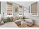 Bright and airy living room with a comfortable sectional sofa and natural light at 92 Bogard St, Charleston, SC 29403