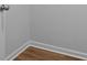 Corner showing base trim and vinyl wood-look flooring at 1036 Forrest Creek Dr, Summerville, SC 29483