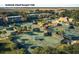 Aerial view of the racquet club featuring well-maintained tennis courts and lush landscaping at 1126 Ocean Forest Lane, 1/8 Share, Seabrook Island, SC 29455