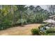 Beautiful backyard with lush landscaping, mature trees, and a tranquil view of the water at 1208 Wynnwood Ct, Mount Pleasant, SC 29464