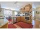 Spacious kitchen with stainless steel appliances, wood cabinets, and island sink at 1208 Wynnwood Ct, Mount Pleasant, SC 29464