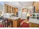 Well-lit kitchen with wooden cabinets, marble countertops, and stainless steel appliances at 1208 Wynnwood Ct, Mount Pleasant, SC 29464