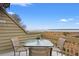 Balcony with seating offers serene views of the coast at 1340 Pelican Watch Villas, Seabrook Island, SC 29455