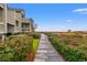 Beautiful waterfront condo featuring a path to the beach at 1340 Pelican Watch Villas, Seabrook Island, SC 29455