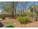Backyard featuring mature trees, partial fence, and a ground cover at 140 Moon Shadow Ln, Summerville, SC 29485