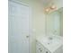 Well lit bathroom featuring a white vanity, light fixtures, and large mirror at 140 Moon Shadow Ln, Summerville, SC 29485