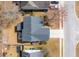 Aerial view of the home, showcasing a gray roof, backyard patio, and surrounding landscaping at 1441 Thayer Pl, Mount Pleasant, SC 29466