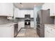 Modern kitchen with stainless steel appliances and granite countertops at 1441 Thayer Pl, Mount Pleasant, SC 29466