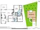 Detailed floor plan showcasing the layout of the residence, including room dimensions and features at 1473 Coopers Hawk Dr, Hanahan, SC 29410