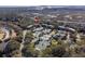 Lovely aerial view shows the community tennis courts at 1614 Live Oak Park, Seabrook Island, SC 29455