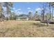 Large backyard with ample space for outdoor activities and potential landscaping at 162 Wal Flo Ln, Moncks Corner, SC 29461