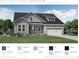 Exterior selections with paint colors, siding, roof and shutters at 2009 Sea Water Dr, Charleston, SC 29412
