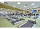 Well-equipped fitness center with modern treadmills, various exercise machines, and TVs at 2012 Barn Swallow Rd, Summerville, SC 29483