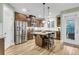 Spacious kitchen with a center island, stainless steel appliances, granite countertops, and cabinets at 2012 Barn Swallow Rd, Summerville, SC 29483