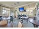 Inviting kitchenette and lounge area with modern amenities and cozy seating at 2012 Barn Swallow Rd, Summerville, SC 29483
