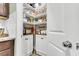 Organized walk-in pantry with shelves perfect for food storage and kitchen essentials at 2012 Barn Swallow Rd, Summerville, SC 29483