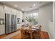 Bright dining area with classic wooden table and seating at 204 Branch Creek Trl, Summerville, SC 29483