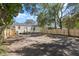 Spacious backyard features a new wooden fence and back entrance to this lovely home at 2714 W Surrey Dr, North Charleston, SC 29405