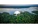 Aerial shot featuring the Delinger's Point community, surrounded by lush forests and serene waterfront views at 3846 Delinger Dr, Mount Pleasant, SC 29466