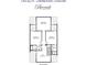 Second floor plan showing media room, three additional bedrooms and loft at 3866 Delinger Dr, Mount Pleasant, SC 29466