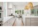 Bright kitchen with stainless steel appliances, a kitchen island and lots of natural light and a gas cooktop at 3866 Delinger Dr, Mount Pleasant, SC 29466
