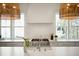 Bright kitchen with stainless steel appliances, white countertops, and pendant lighting at 3866 Delinger Dr, Mount Pleasant, SC 29466