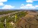 Overhead drone view of property with expansive nature preserve and estuary views at 4 Falcon Point Rd, Kiawah Island, SC 29455