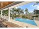 Beautiful pool offering sweeping views of the surrounding marsh and trees at 4 Falcon Point Rd, Kiawah Island, SC 29455