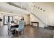Spacious living area with vaulted ceilings and a view of the staircase and connecting rooms at 404 Terrier Rd, Goose Creek, SC 29445