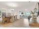 Spacious open floor plan with living, dining, and stylish decor creates an inviting atmosphere at 409 Avocet Dr # 553P, Summerville, SC 29486