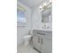 Bathroom with a modern vanity and framed mirror at 415 Parkdale Dr # 12 A, Charleston, SC 29414