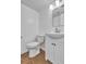 Modern bathroom with white vanity, stylish fixtures, and a clean, updated design at 415 Parkdale Dr # 12 A, Charleston, SC 29414