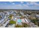 Aerial view features a pool, community buildings and neighborhood in a serene and convenient location at 4341 Cordial Aly, North Charleston, SC 29405