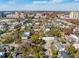 Aerial view of a house in a vibrant urban area with a mix of residential and institutional buildings at 51 Gadsden St # B, Charleston, SC 29401