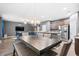 Open floorplan featuring eat-in kitchen, dining area, and living space at 558 Wynfield Forest Dr, Summerville, SC 29485