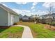 Backyard featuring a grassy area and playset, ideal for Gathering activities and outdoor fun at 643 Blueway Ave, Summerville, SC 29486