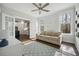 Inviting living room with lots of natural light and views into the kitchen at 1114 Donerail Ln, Johns Island, SC 29455