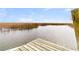 View of a private dock offering scenic waterfront views and tranquil access to the water at 12 Trachelle Ln, Charleston, SC 29407