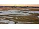 Beautiful waterways meander through marshland, with the city skyline and bridge visible in the distance at 12 Trachelle Ln, Charleston, SC 29407