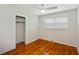 Inviting bedroom with hardwood floors, a closet, and a window for natural light at 1258 Redeemer Dr, Hanahan, SC 29410