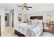 Relaxing bedroom with furniture and bright walls with neutral carpet at 126 Moon Shadow Ln, Summerville, SC 29485