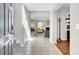 Entryway with tile floors and a view into the dining and living spaces at 126 Moon Shadow Ln, Summerville, SC 29485