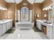 Spacious bathroom featuring a soaking tub, dual vanities, and ample counter space at 1407 Congressional Blvd, Summerville, SC 29483